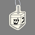 Paper Air Freshener Tag - Dreidel